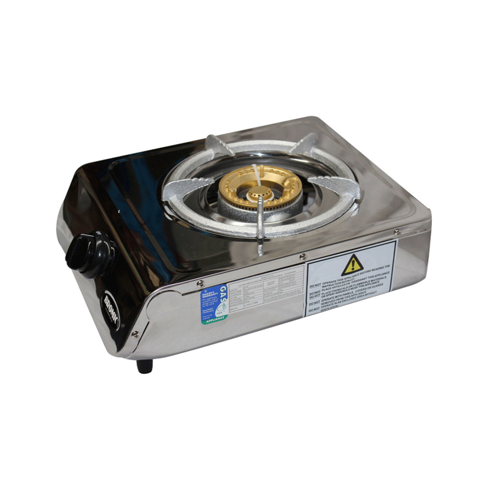 Deluxe Wok Cooker, Single Burner, NATURAL GAS, Low Pressure (1kpa) with