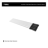 myGRILL Stainless Steel 6mm Skewer (Each) - 950010-21010060