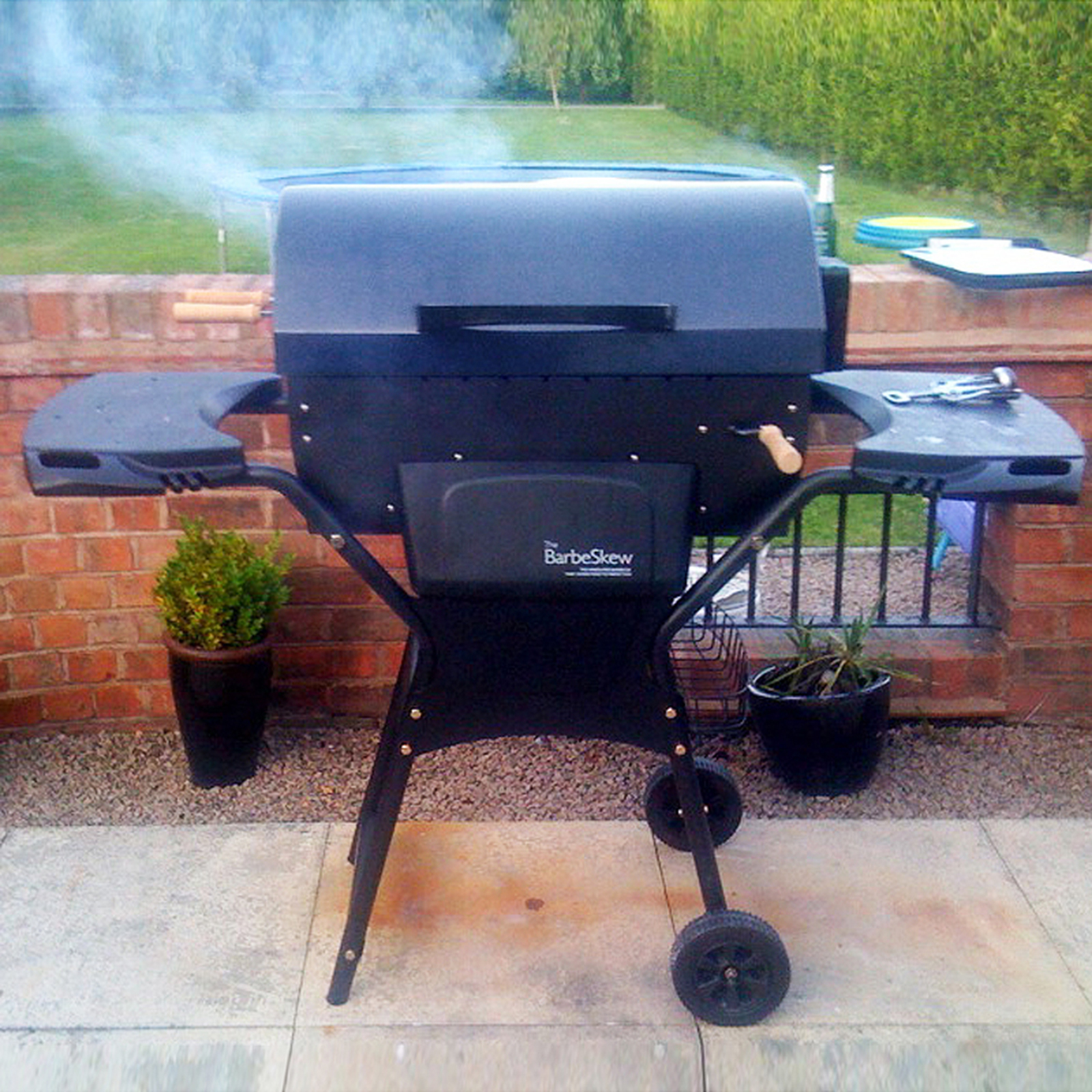 BarbeSkew The Evolution of Charcoal Rotisseries with Height