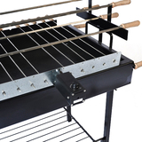 Cyprus Grill Heavy Duty 5 Spits Rotisserie Souvla Package Deal with 2 x 20kg Variable Speed Motor - CG-8000A
