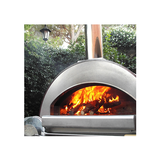 Alfa Wood Fired Pizza Oven - Forno 4 Pizze - Copper with Trolley Stand - FX4PIZ-LRAM