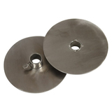 Gyro Yeros Plates (Set of 2) 3mm Stainless Steel to Suit 22mm Round Skewer, 15cm Diameter Round- GP-3076