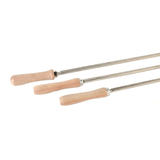 Cyprus Grill Large 8mm Square Skewers x 76cm Long (Set of 3) - LS-2201B