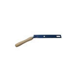 The BBQ Store Wooden Handle - With Lever and Nut Pack (Blue)