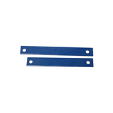 The BBQ Store Wooden Handle - With Lever and Nut Pack (Blue)