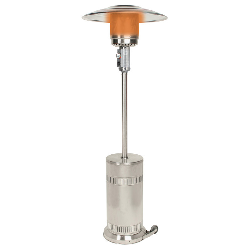Bromic Deluxe Patio Heater, Stainless Steel, 50MJ, Direct Ignition with