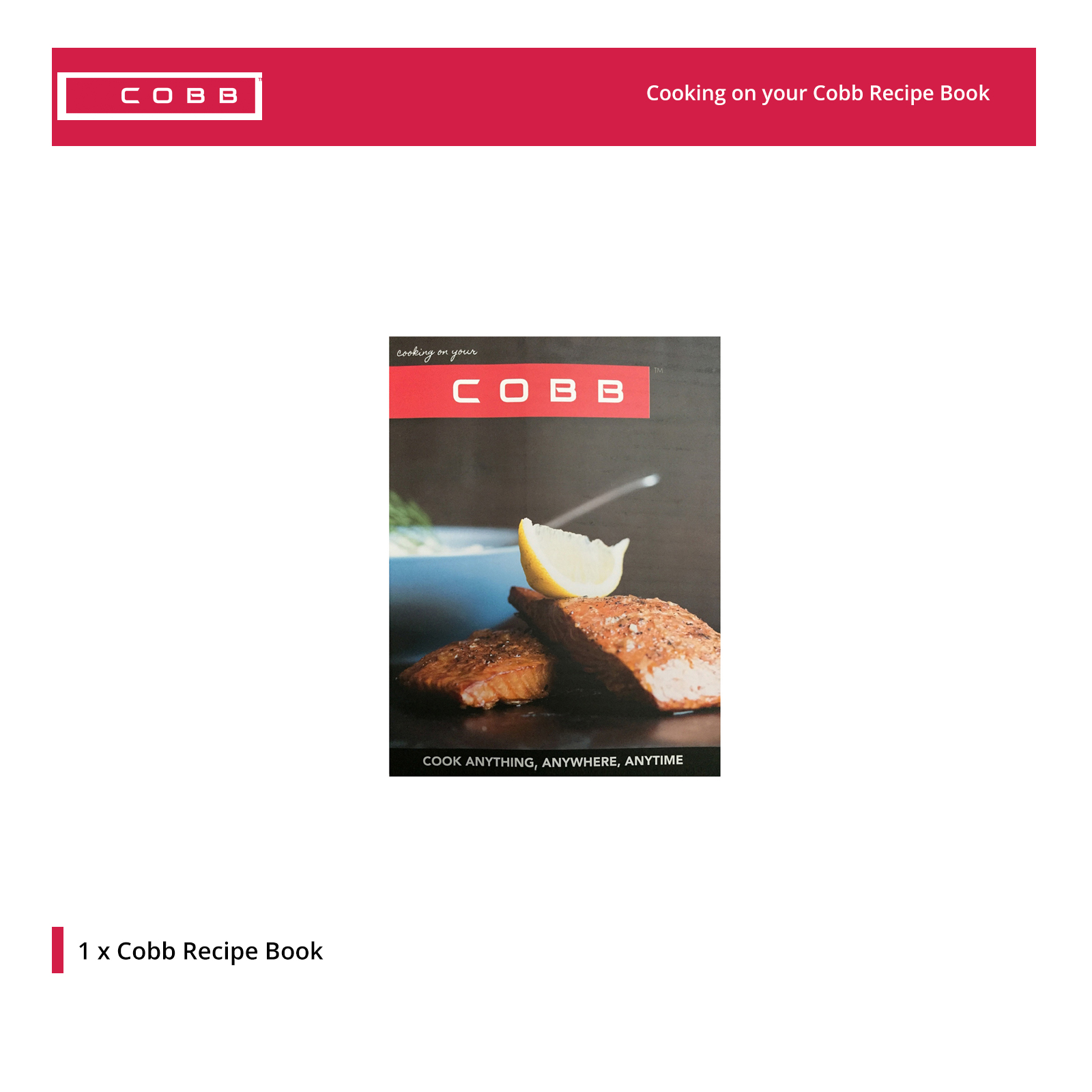 New Cooking on your Cobb Recipe Book eBay