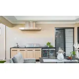 Artusi 120cm Wall Mounted BBQ Hood - ACH12BBQB