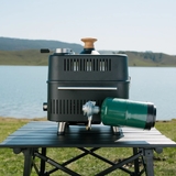 Everdure Pro Flame 360 Gas Portable Barbeque with Roasting Hood - ECUBEG1B