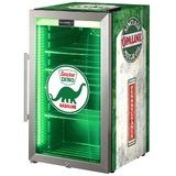 Dino Schmick Vintage Fuel Pump Triple Glazed Alfresco Bar Fridge With LED Strip Lights - SC88-FP-DINO 