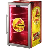 Gilmore Schmick Vintage Fuel Pump Triple Glazed Alfresco Bar Fridge With LED Strip Lights -  SC88-FP-GILMORE 