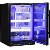 Schmick Quiet Running Front Venting Under Bench Heated Glass Door Bar Fridge Model 
