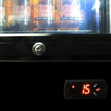 Brookvale Union Branded Skinny Upright Bar Fridge - SS-P160-BVU