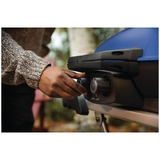 Napoleon Travel Q Scissor Leg Portable BBQ (Blue/Low Lid CAST) - TQ285-X-BL-1-AU