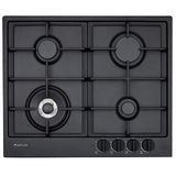 Artusi 60cm Natural Gas Cooktop Matte Black - AGH65MB