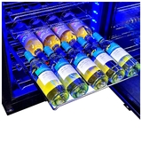 Schmick Upright Glass Door Dual Zone Wine Refrigerator - BD425D