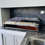 Cyprus Grill Chain Drive Stainless Steel Built In Rotisserie BBQ (Product of Cyprus) - CG-9900