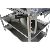 Cyprus Grill Extra Large BBQ Rotisserie with 2 x Variable Speed motors - EB-W02B-BUN
