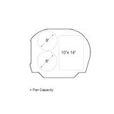 Gozney Pizza Oven Dome Gen 2 Dual Fuel Black - GMPOBAU1625