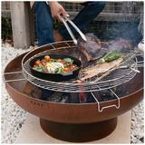 Hark Luca 80 Corten Steel Fire Pit 80 cm