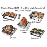 Man Law-BBQ - BBQ Grill 5 in One Multifunctional - MAN-5GT1