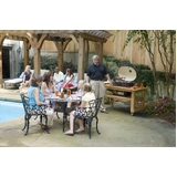 Oval X-Large Charcoal Grill Global Packaging - PGCXLHG-P