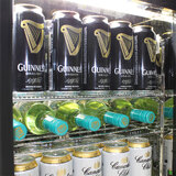 Rhino Black 1 Heated Glass Door Bar Fridge With Left Hinge Brand Parts And Low Energy Consumption - Model SG1L-B-HD