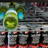 Schmick Twin Door Quiet Running  Solid Stainless Door Energy Efficient Bar Fridge Model SK246-SD