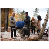 Napoleon Travel Q Scissor Leg Portable BBQ (Blue/Low Lid CAST) - TQ285-X-BL-1-AU