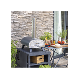 ZiiPa Piana Wood Pellet Pizza Oven with Rotating Stone – Slate