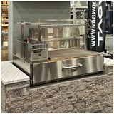 Argentine Charcoal & Woodfired Built-In Parrilla Grill - BBQ25SS