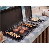 Built In Gas Side Burner with lid, Monument® - ProLine Series - BSW318DB