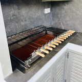 Cyprus Grill Chain Drive Stainless Steel Built In Rotisserie BBQ (Product of Cyprus) - CG-9900