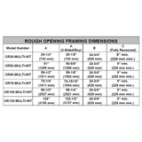 Modern Flames Orion 52″ Slim Heliovision Electric Fireplace - OR52-SLIM/AU