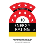 Schmick Quiet Running Front Venting Under Bench Black Glass Door Bar Fridge Heated Glass - Model SK126R-B-HD