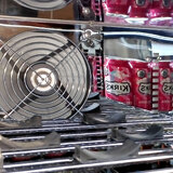 Schmick Twin Door Quiet Running  Solid Stainless Door Energy Efficient Bar Fridge Model SK246-SD