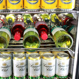 Schmick Quiet Running Front Venting Under Bench Heated Glass Door Bar Fridge Model SK86L-B-HD