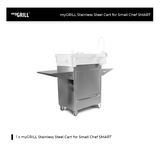 myGRILL Stainless Steel Cart for Small Chef SMART - 950010-24521206