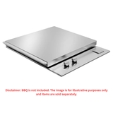 Artusi 60CM Stainless Steel BBQ FLAT LID - ABBQMF3