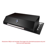 Artusi Roasting Hood Matte Black - ABHOODMB