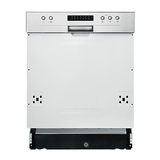 Artusi 60cm Semi-integrated Stainless Steel Dishwasher - ADWSI601X