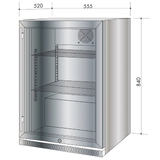 Artusi 118L Outdoor Beverage Centre - AOF1SM5