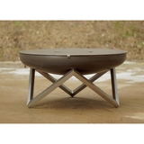 ALFRED RIESS Fire Pit Cover - Large Stainless - AR-COV-L79-SS