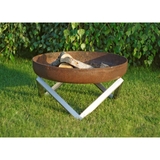 ALFRED RIESS Darvaza Steel Fire Pit - Medium - AR-DAR-M63-CS