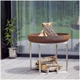 ALFRED RIESS Hekla Steel Fire Pit - Medium - AR-HEK-M63-CS