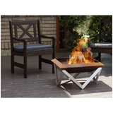 ALFRED RIESS Kubas Steel Fire Pit - Medium - AR-KUB-M63CS