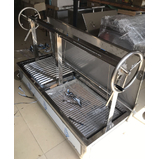 NEW Double Height Adjustable Argentinian BBQ with V Grate Grill - ARG-0720