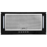 Artusi 60cm Matte Black Undermount Rangehood - AUM60B