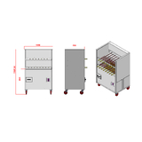 Churrasco Brazilian BBQ - 15 Skewer System