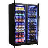 Schmick Matching Upright Glass Door Beer And Wine Refrigerator Combination Model BD425-Combo-B